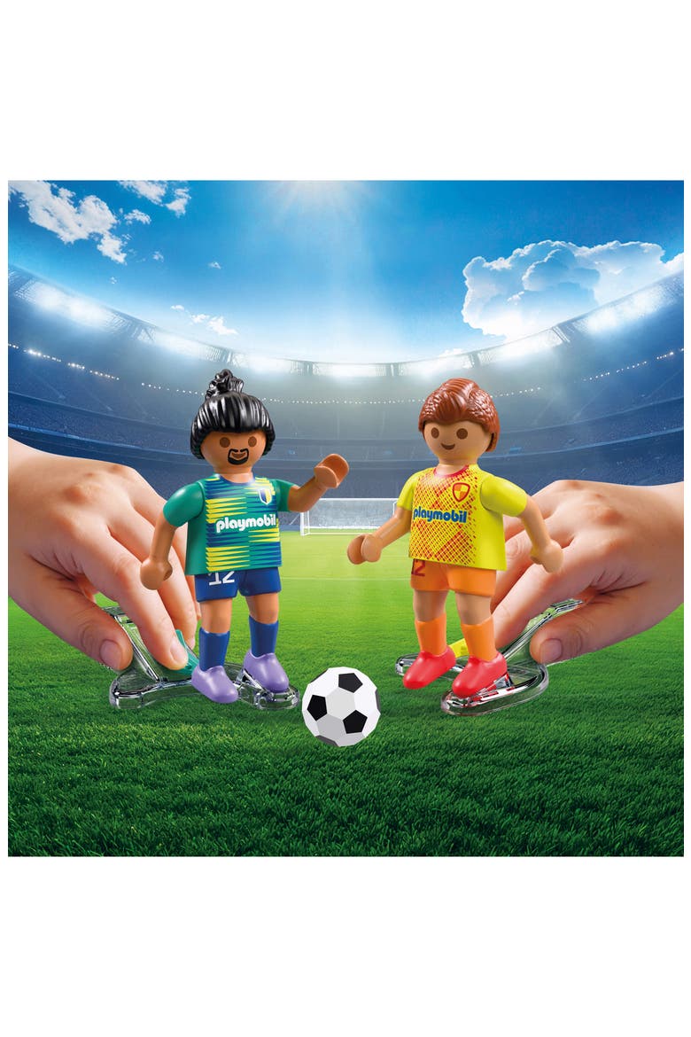 Soccer Arena 72056 78-Piece Playset, Alternate, color, MULTI