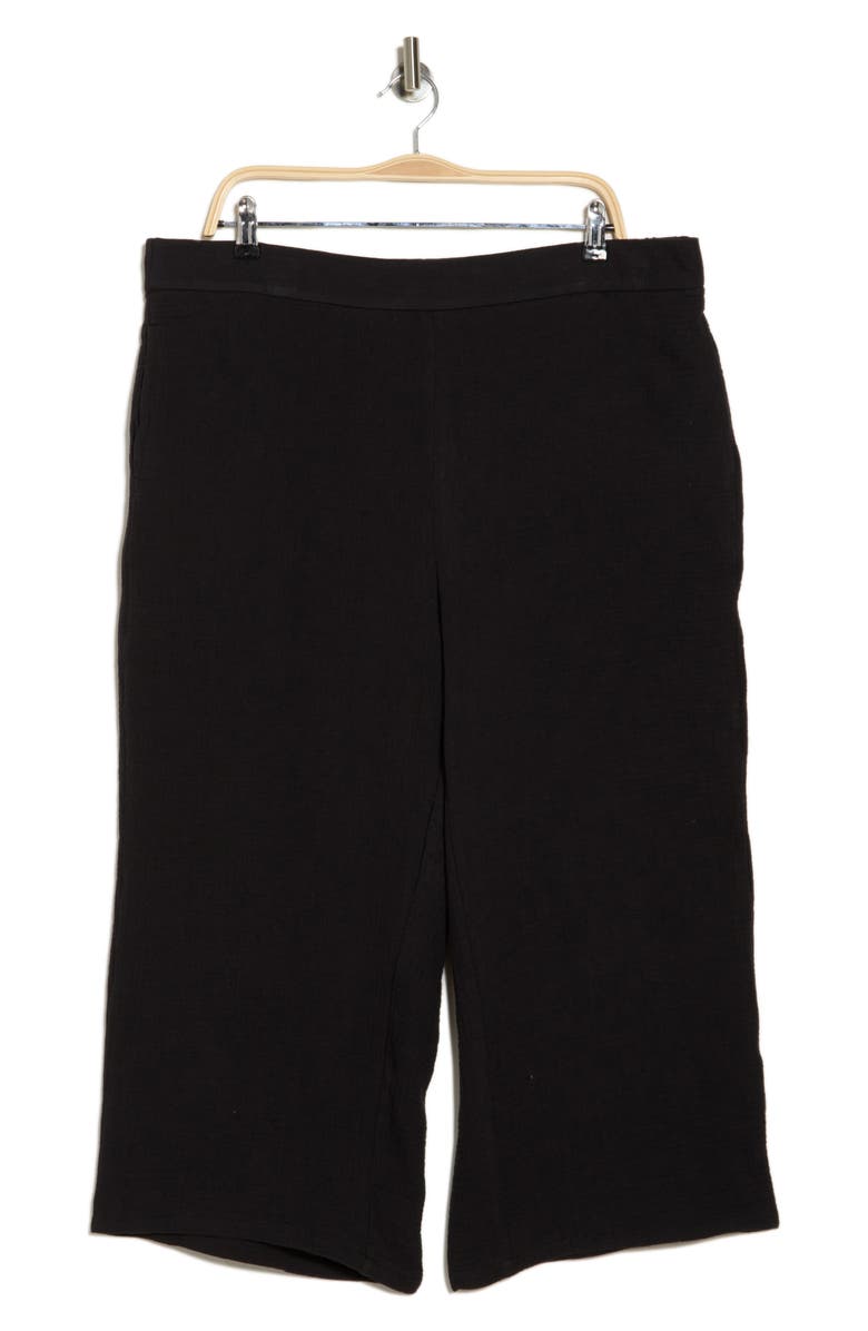 T Tahari Gauze Side Crop Pants, Alternate, color,