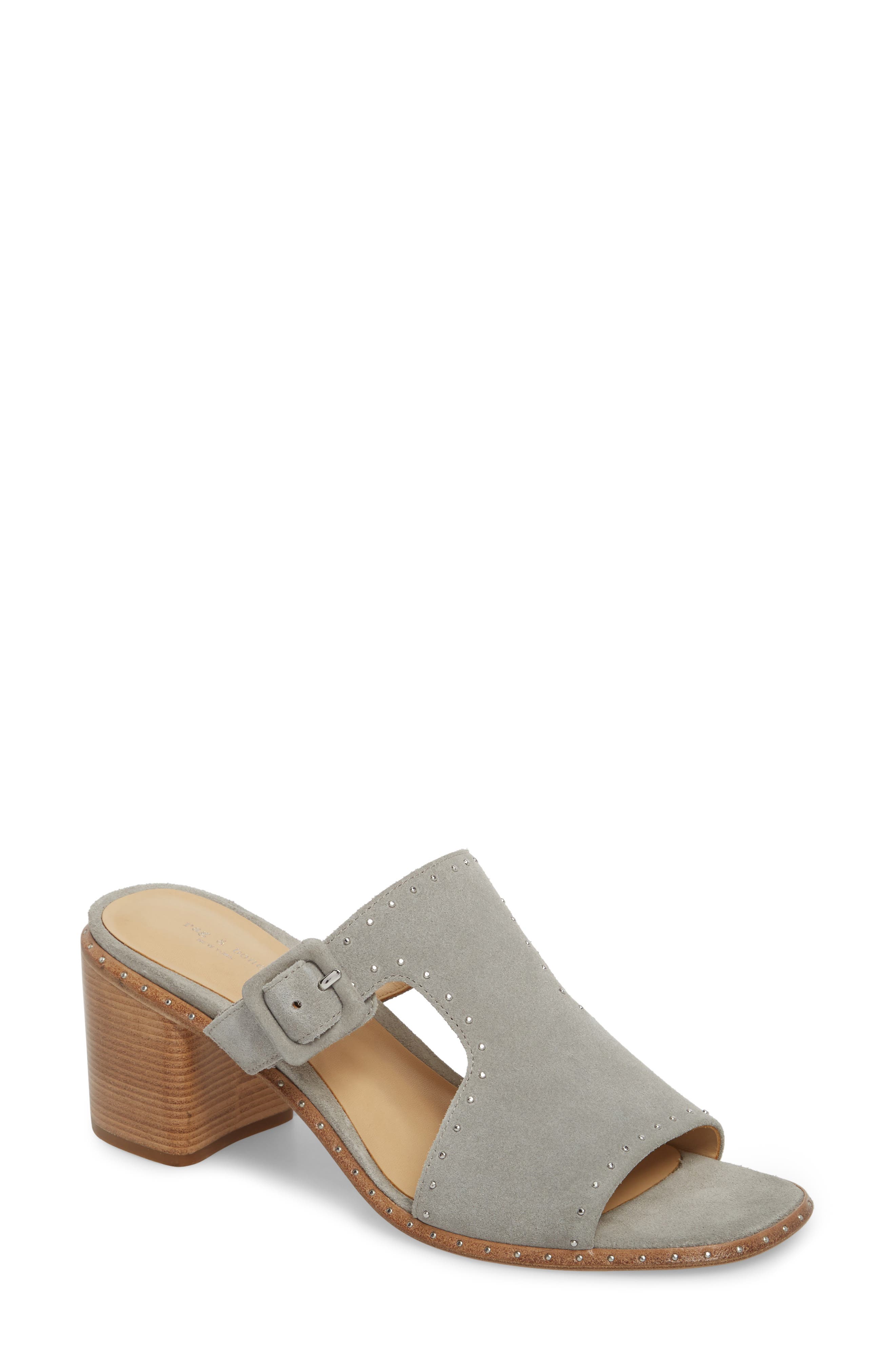 Matteo Mule, Main, color, LIGHT GREY SUEDE