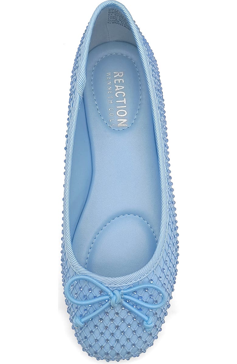 Kenneth Cole Reaction Elstree Mesh Ballet Flat, Alternate, color, Blue Sky