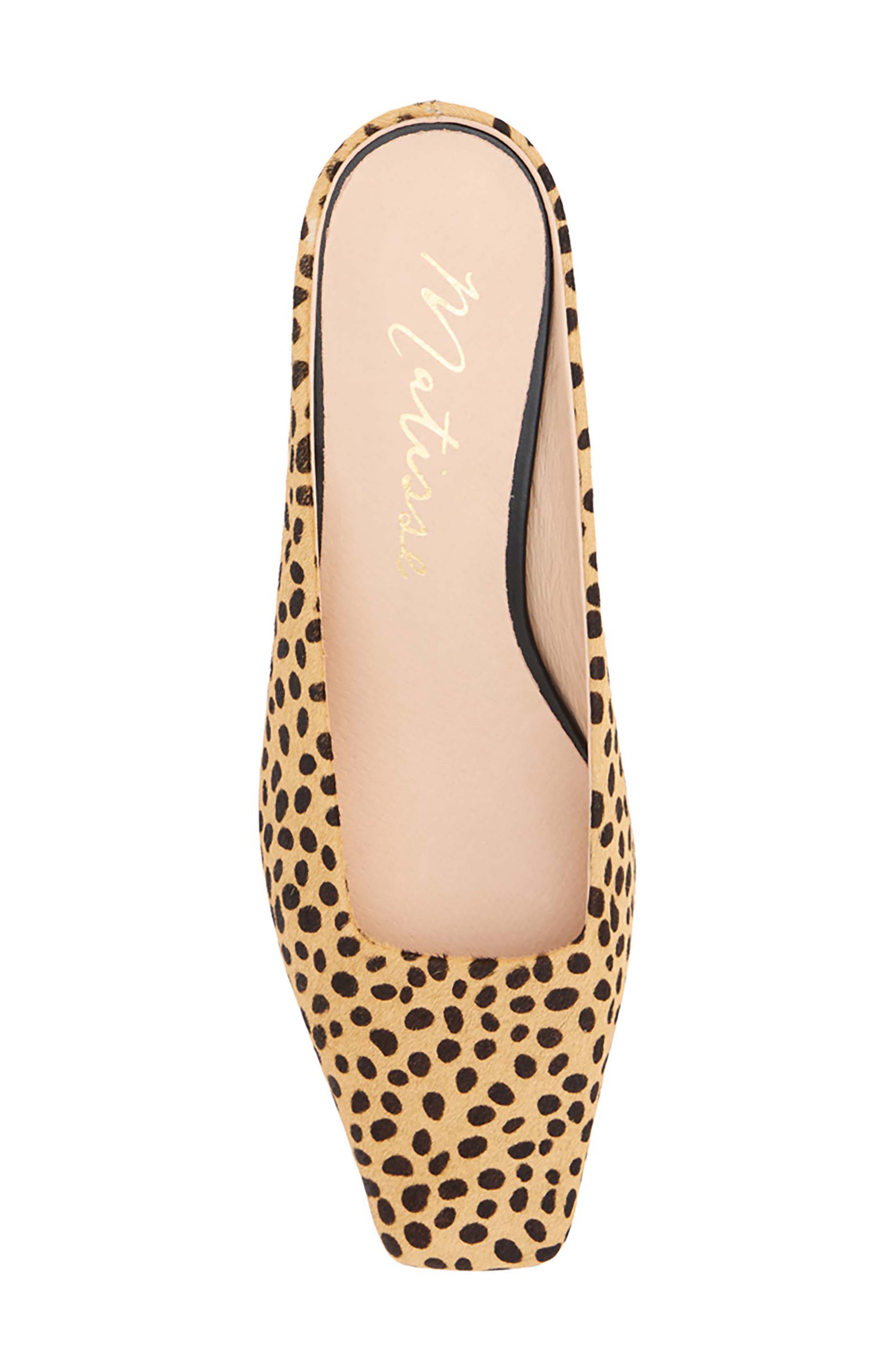 Classy Kitten Heel Mule, Alternate, color, CHEETAH