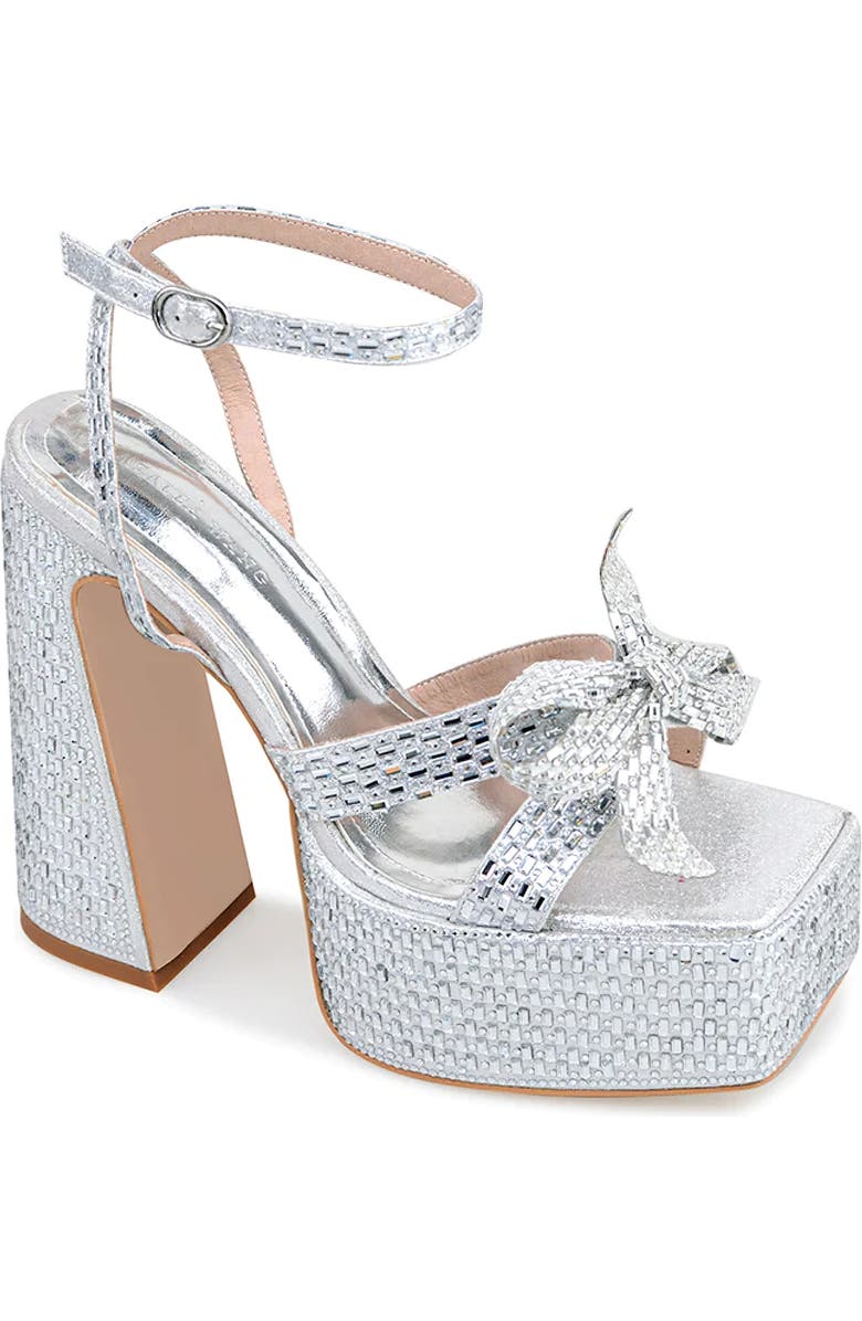 AZALEA WANG Stella Ankle Strap Platform Sandal, Main, color,