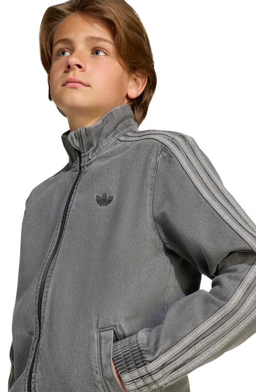 Adidas Originals Big Kids Originals Firebird Denim Jacket In Blue