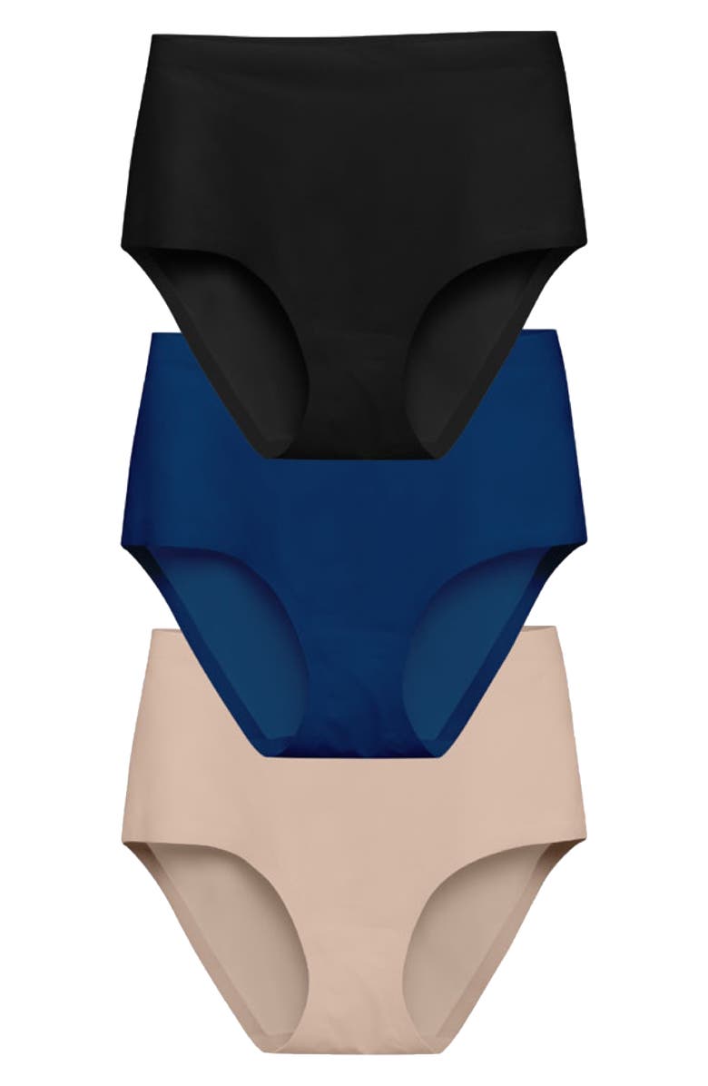 EBY Assorted 3-Pack High Waist Panties, Main, color,