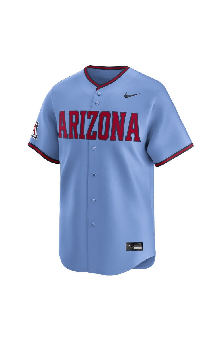 Nike Men's Nike Light Blue Arizona Wildcats Limited Home Wordmark Jersey, Alternate, color, Light Blue