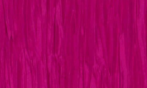Eileen Fisher Sleeveless Tiered Silk Maxi Dress In Cerise