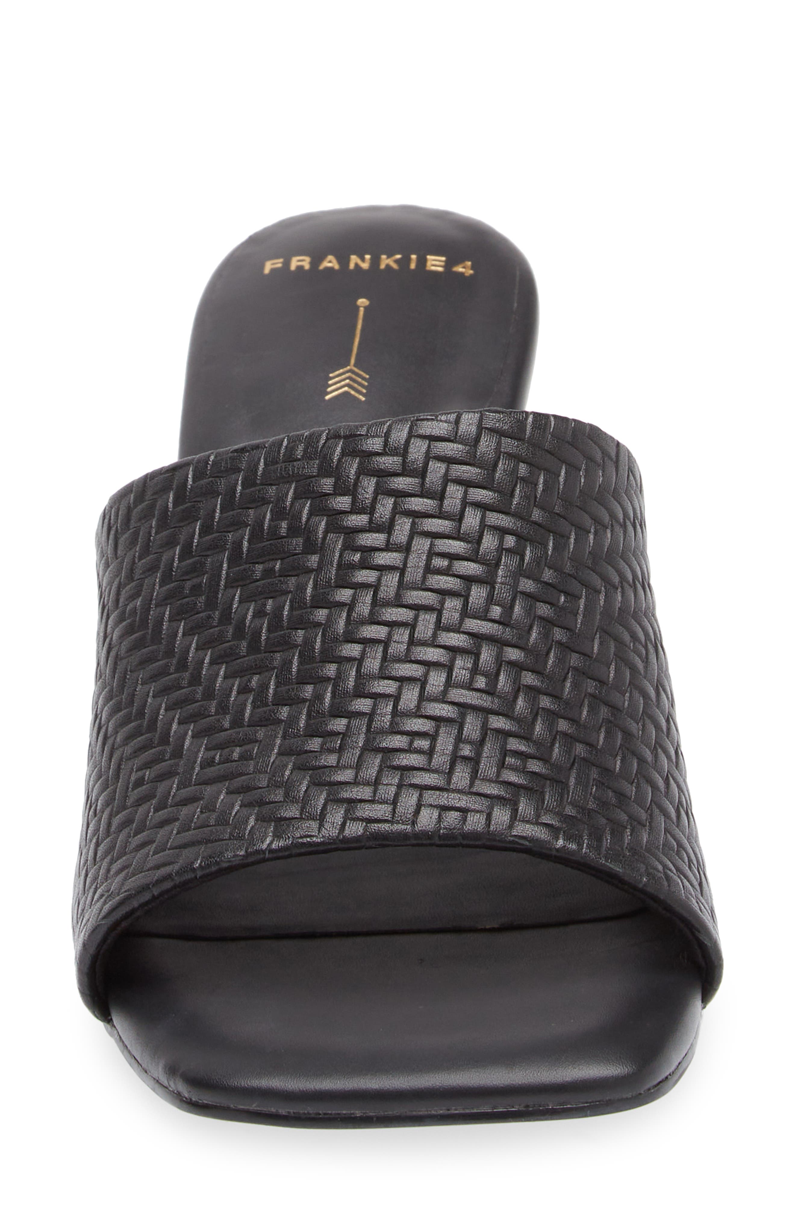 FRANKIE4 Kennedy Mule, Alternate, color, Black Weave