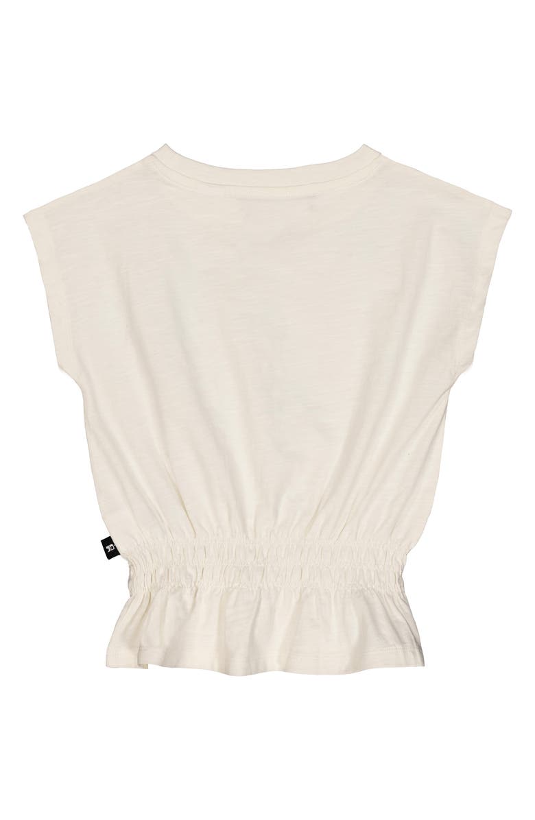 Joe's Jeans Kids' Sleeveless Peplum Waist Top, Alternate, color, Off White