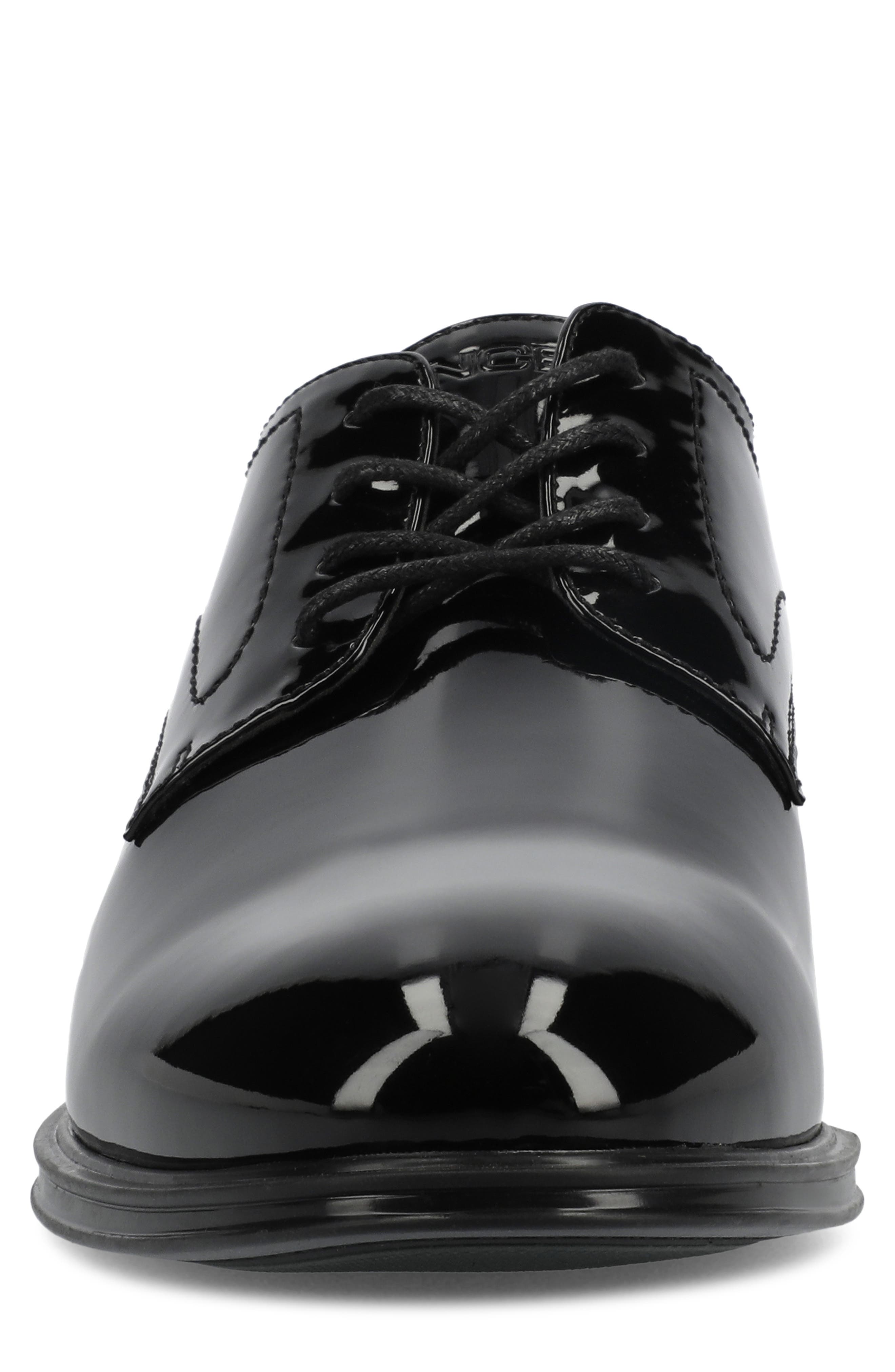 Barclay Derby, Alternate, color, PATENT/BLACK