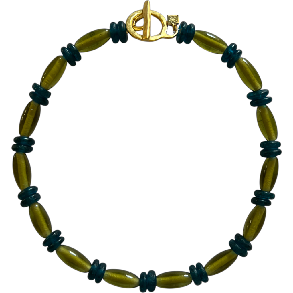 Sccollection Joy Necklace In Green