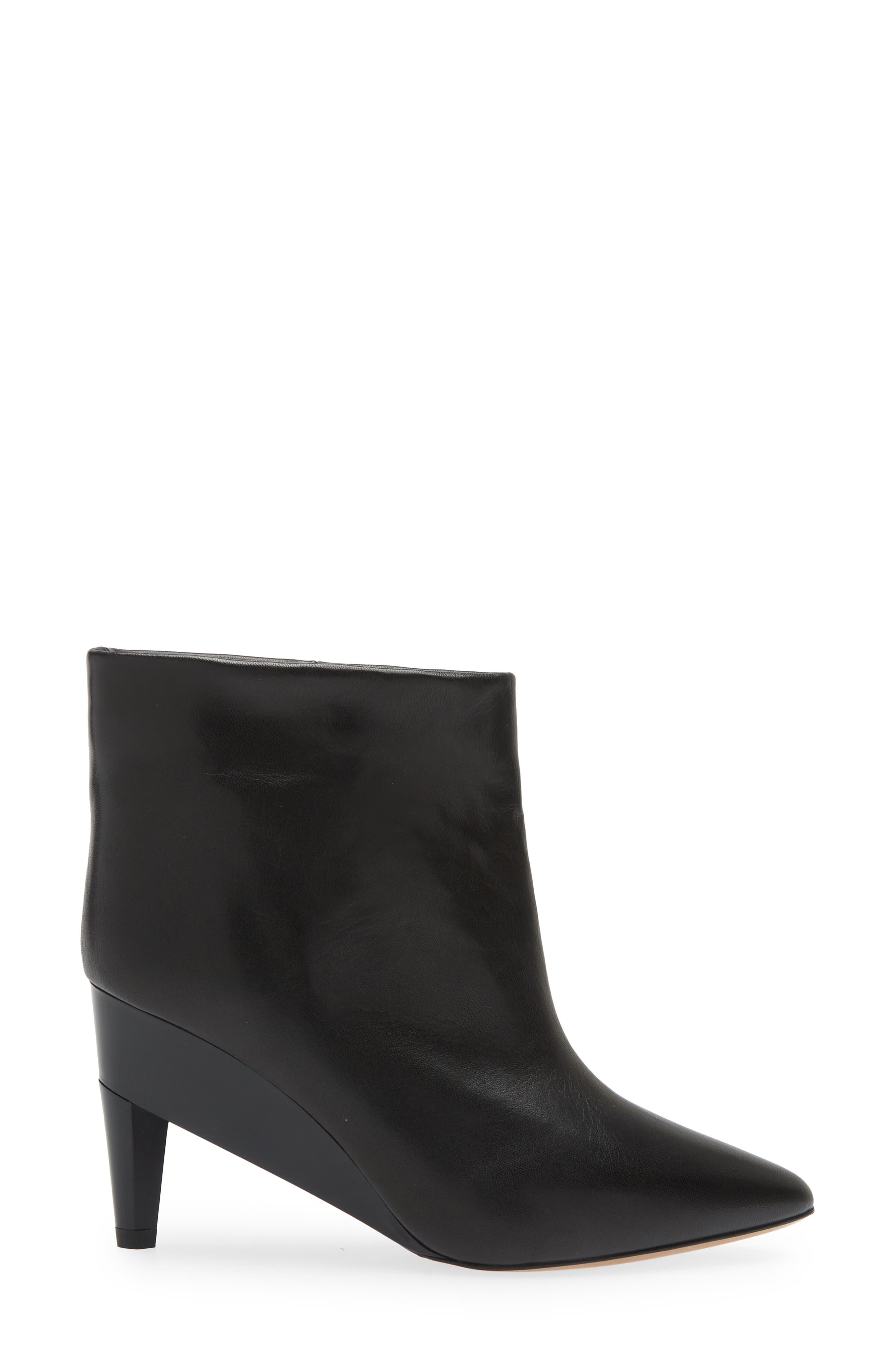 Isabel Marant Dylvee Wedge Pointed Toe Bootie, Alternate, color, Black