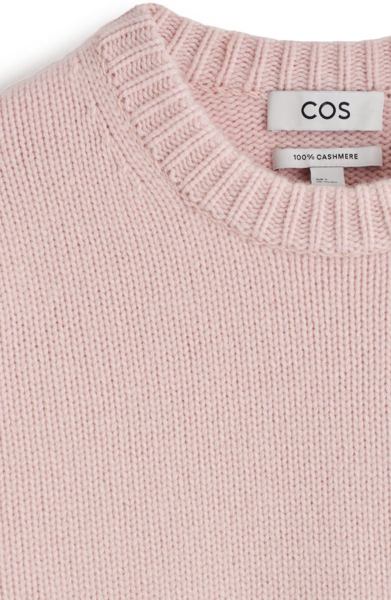 COS Raven Cash Cashmere Crewneck Sweater, Alternate, color, 