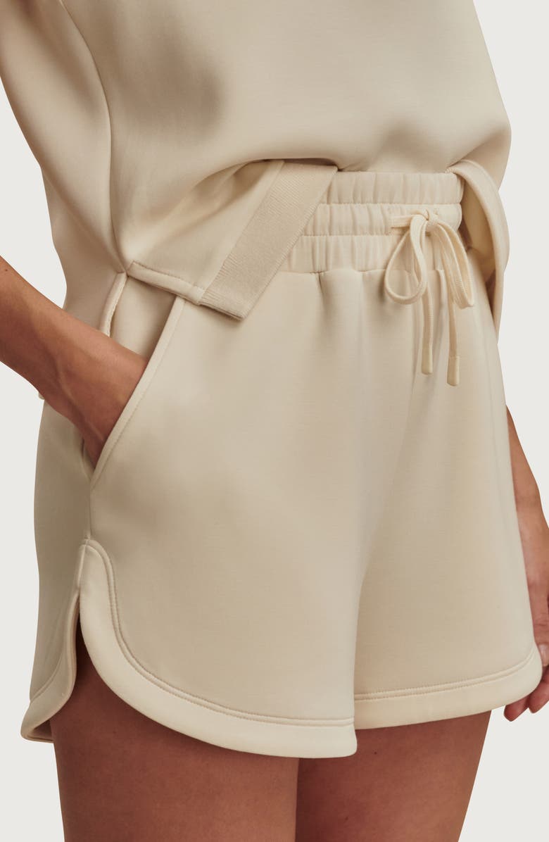 Varley Coulter High Waist Shorts, Alternate, color, Pristine