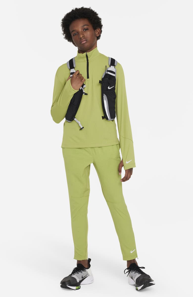 Nike Kids
 Dri-FIT Multi Tech Pants, Alternate, color, Pear/ Black