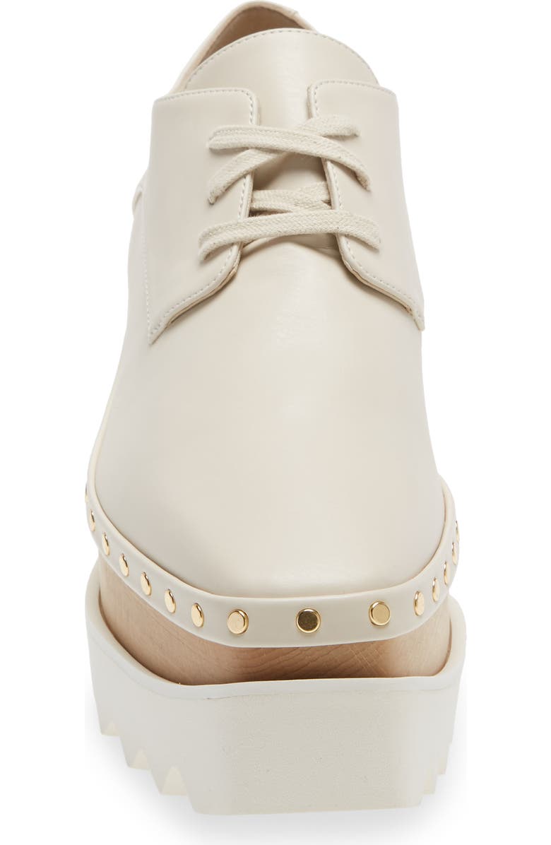Stella McCartney Elyse Studded Platform Derby, Alternate, color,