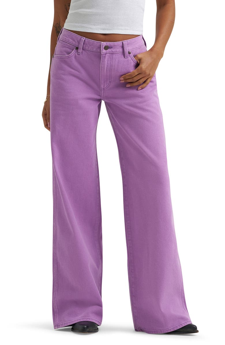Wrangler Worldwide Mid Rise Wide Leg Jeans, Main, color, 