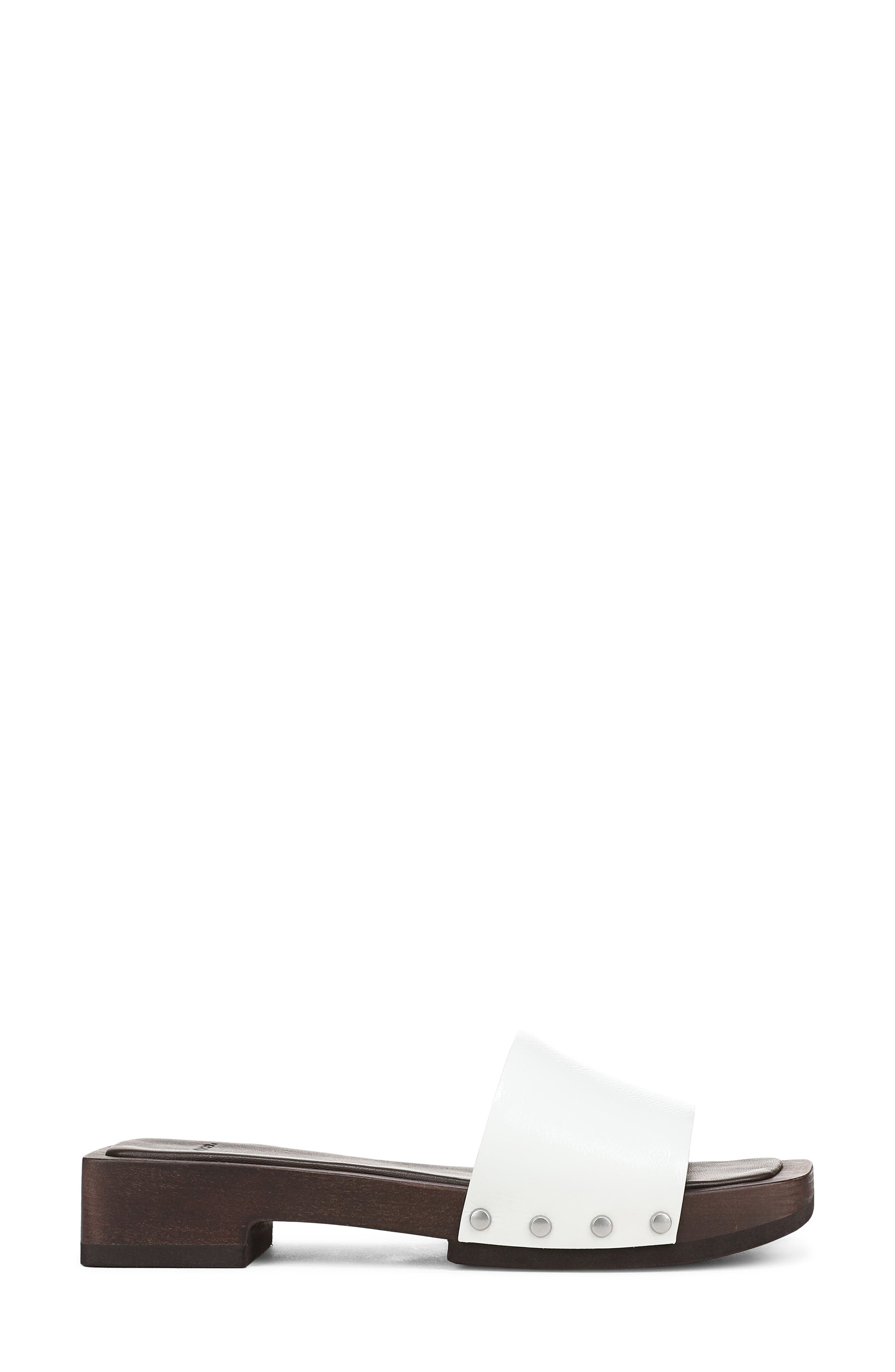 Vince Barbara Platform Slide Sandal, Alternate, color, Milk