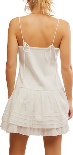 Bliss Stretch Cotton Minidress
