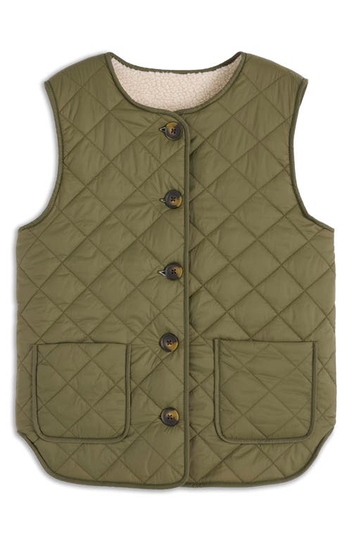 Boden Clerkenwell Reversible Vest In Green