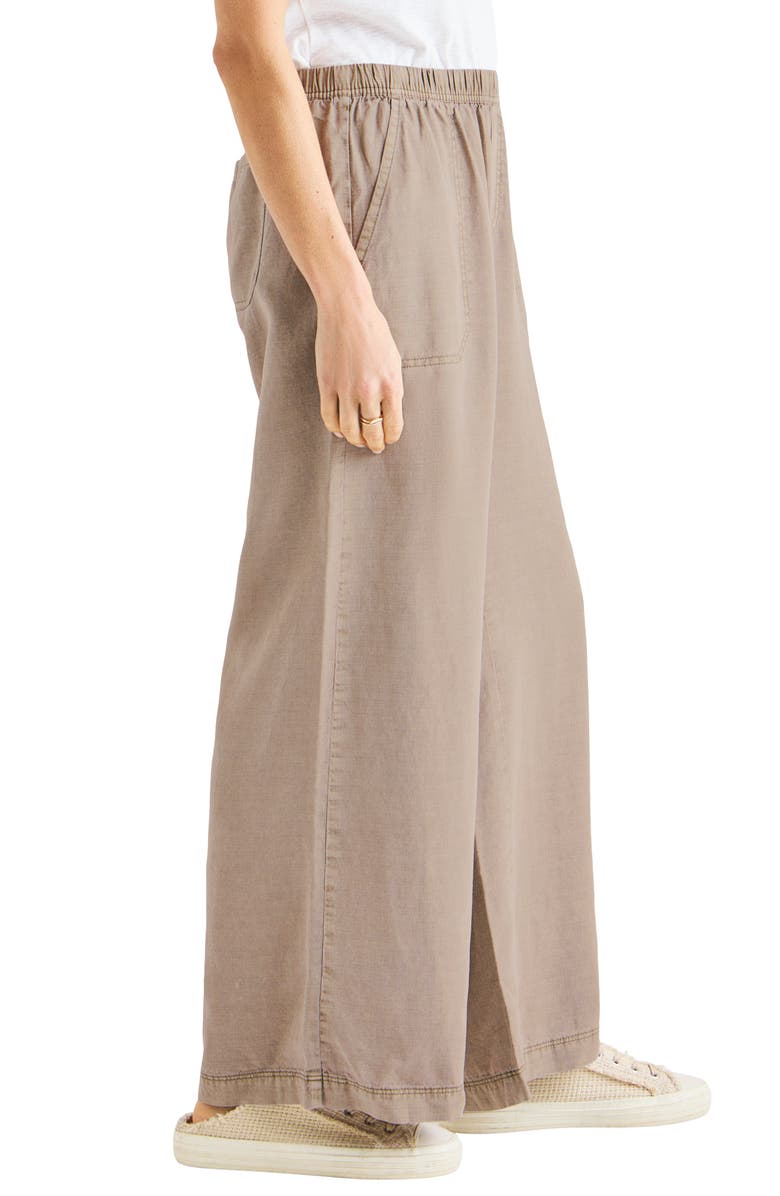 Splendid Angie Palazzo Pants, Alternate, color, Rattan