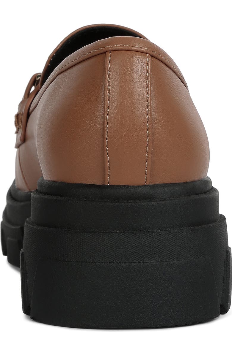 LONDON RAG Oklyn Horsebit Platform Loafer, Alternate, color, Light Tan