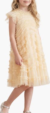 Needle & Thread Amara Ruffle Sleeve Kids DressToddler, Little Kid, Big Kid