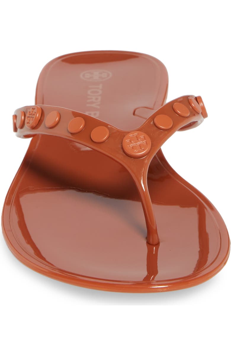 Tory Burch Studded Jelly Flip Flop, Alternate, color,