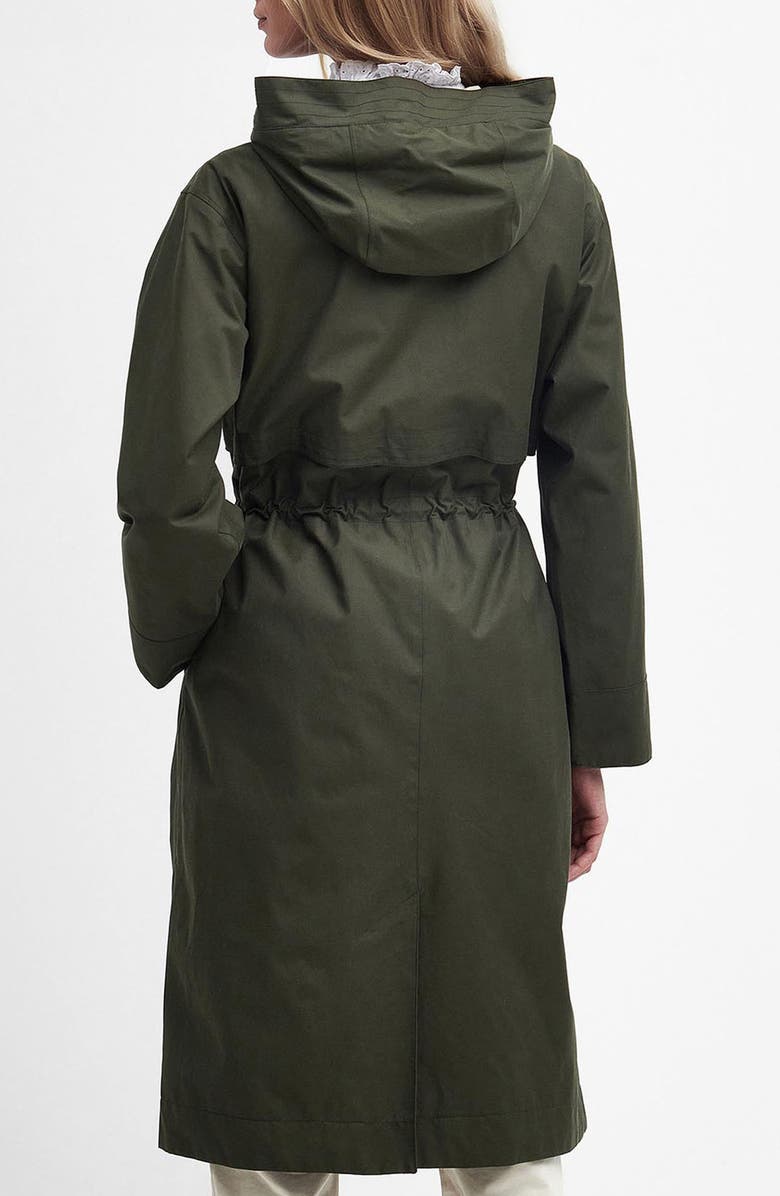 Lavender Waterproof Hooded Coat