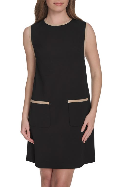 Tommy Hilfiger Sleeveless Patch Pocket Shift Dress