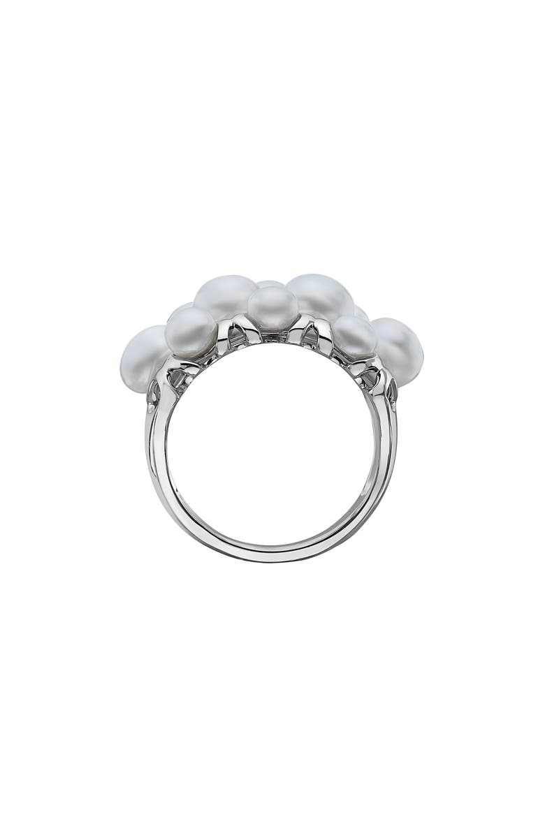 EFFY Sterling Silver Freshwater Pearl Cluster Ring, Alternate, color, 