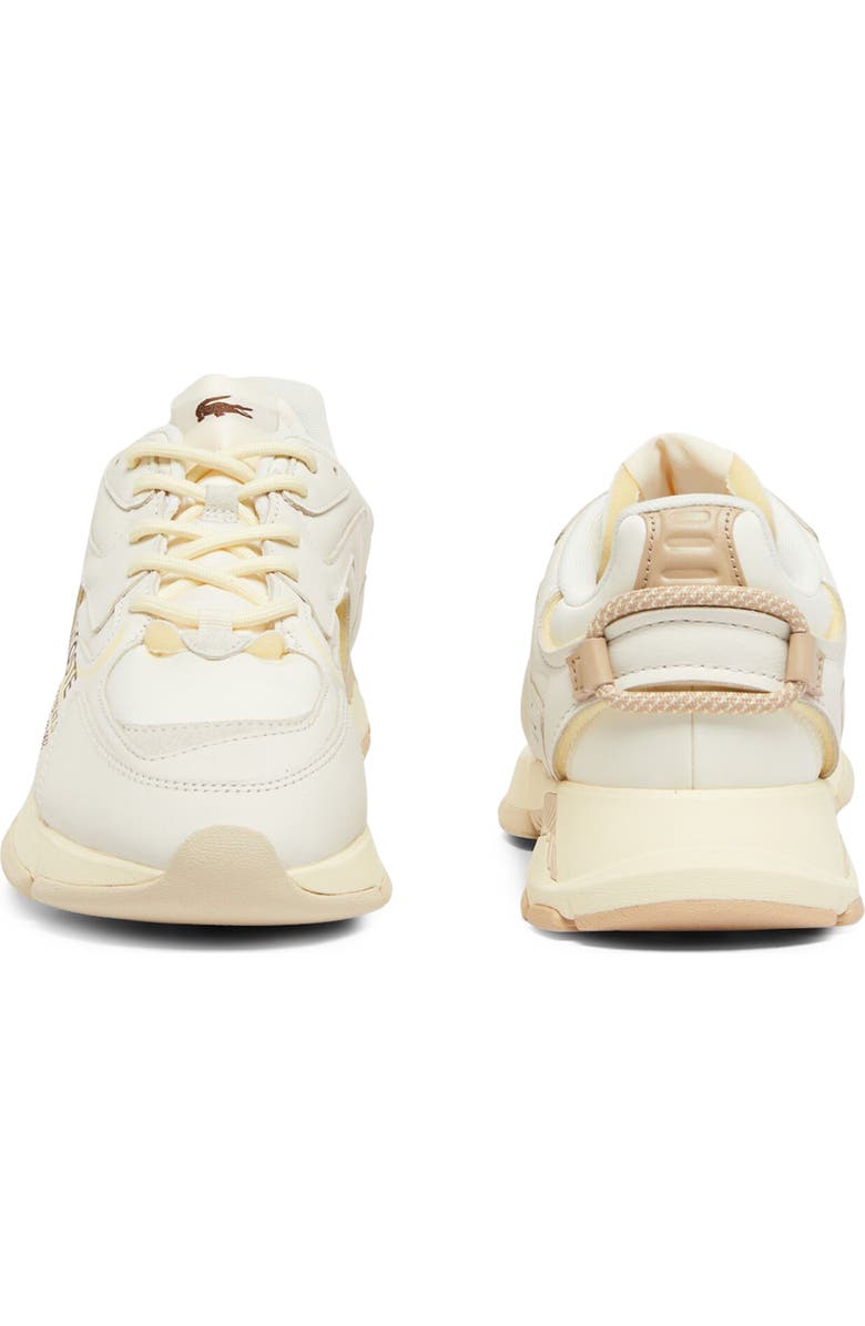 Lacoste L003 Neo 125 Sneaker, Alternate, color, Off White/ Light Brown