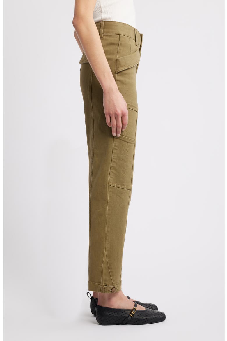 Skyrise Tapered Utility Pants, Alternate, color, GOLDEN OLIVE