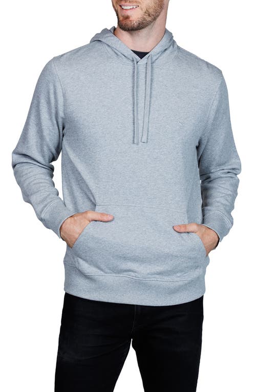 Tailorbyrd Cotton French Terry Hoodie In Gray