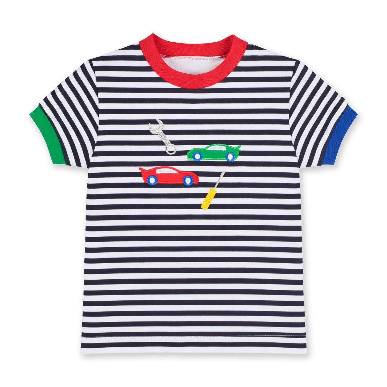 selected Navy/White