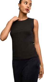 M.M.LaFleur Paige Organic Ribbed Pima Cotton Tank
