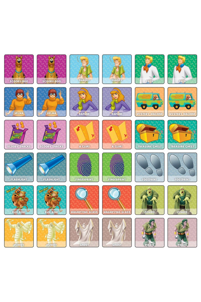 Scooby-Doo! Matching Game, Alternate, color, Multicolor
