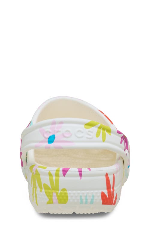 Crocs Kids' Daisy Classic Clog In Gray