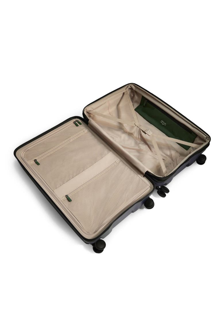 Icon Stripe Large Suitcase, Alternate, color, Indigo Blue