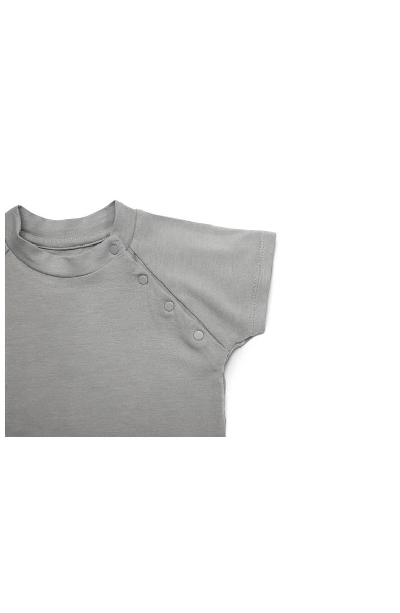 Vild House of Little SS Bodysuit, Alternate, color, Hazy Grey