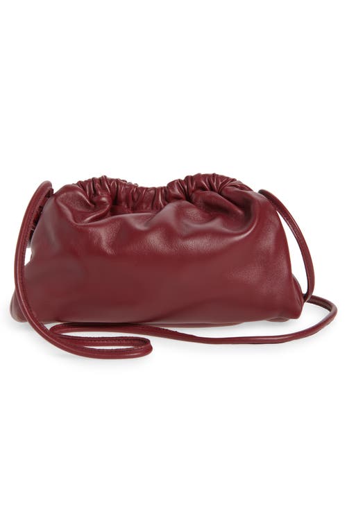 Mansur Gavriel Oversized Cloud Clutch In Burgundy