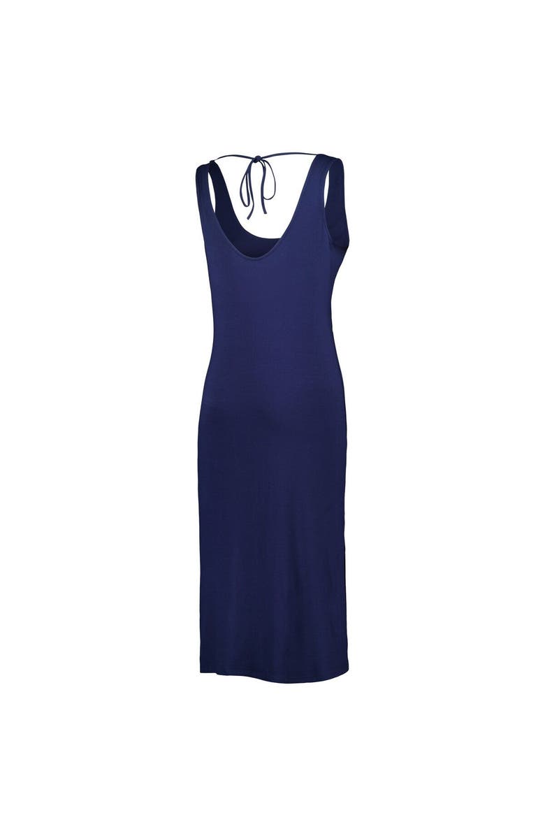 G-III 4HER BY CARL BANKS Women's G-III 4Her by Carl Banks College Navy Seattle Seahawks Training V-Neck Maxi Dress, Alternate, color, Navy