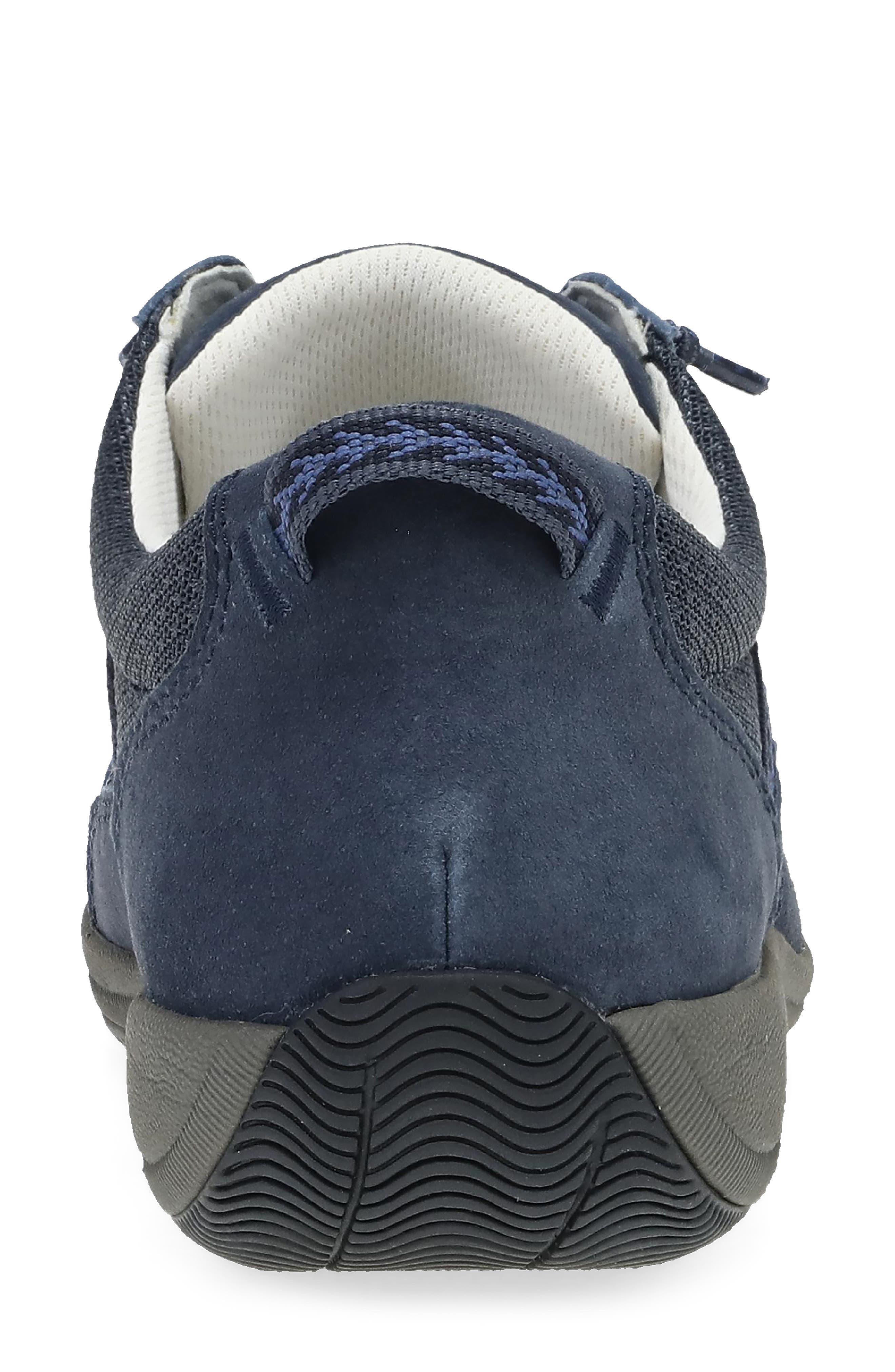 Dansko Harlyn Sneaker, Alternate, color, Navy Suede