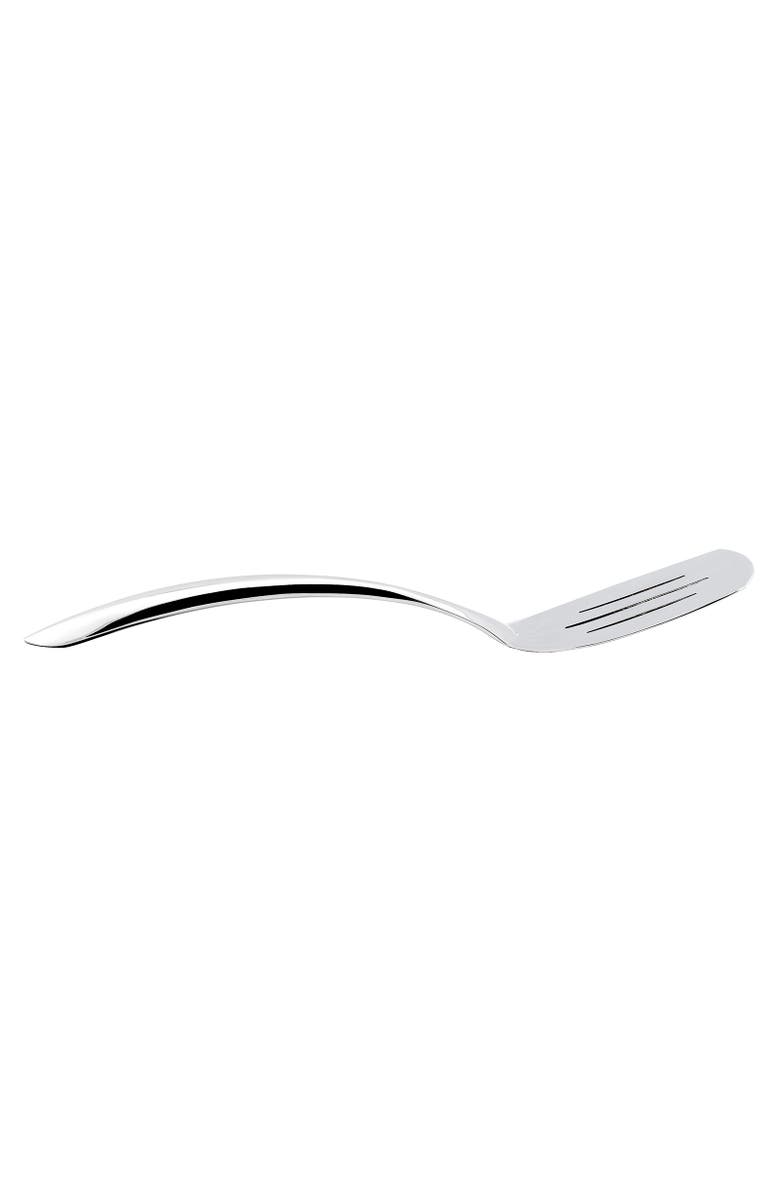 CUISIPRO Tempo Slotted Turner, 14.75-Inch, Stainless Steel, Alternate, color, Silver