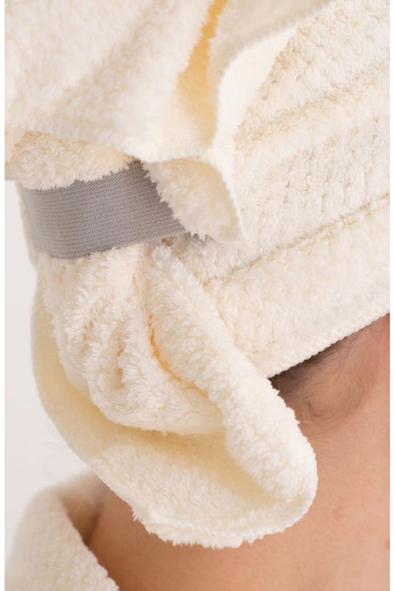 2-Pack Hero Hair Towel Set $96 Value, Alternate, color, SALT WHITE