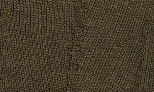 Cecilie Bahnsen Bessie Seamless Merino Wool Cardigan In Green