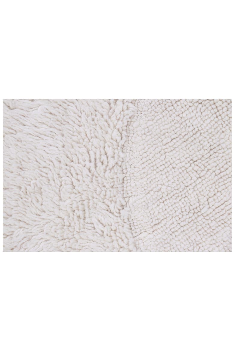 Woolable Arctic Circle Round Washable Wool Rug, Alternate, color, SHEEP WHITE
