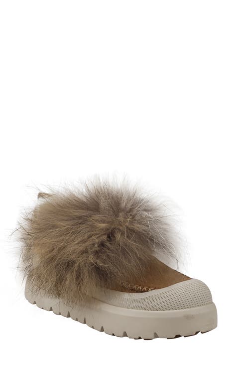 Bryn Faux Fur Lug Sole Bootie (Women)