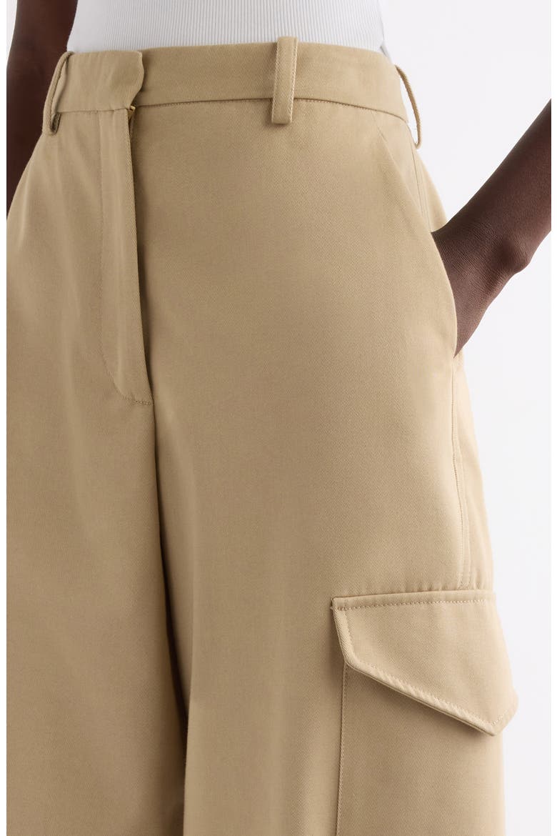 Cargo Cocoon Trousers, Alternate, color, BEIGE