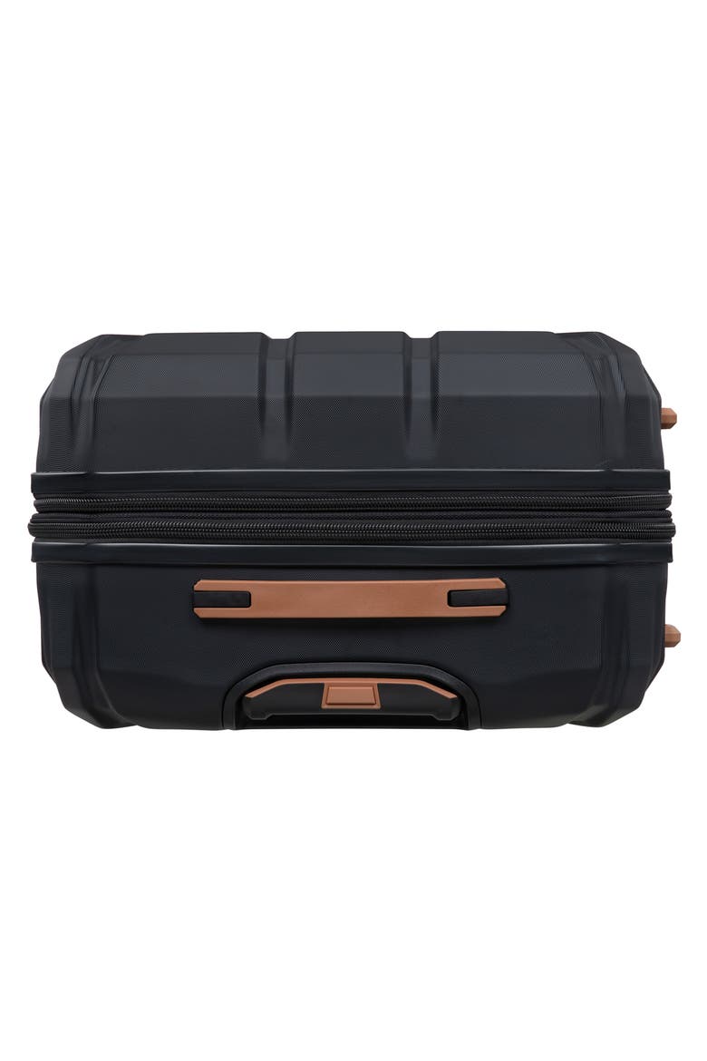 Vesuvius 21-Inch Hardside Carry-On Luggage, Alternate, color, BLACK