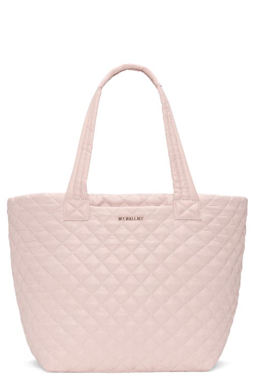Mz Wallace Medium Metro Tote Deluxe In Pink